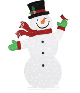 Track Stock of 8 ft. Yuletide Lane Giant-Sized LED Snowman