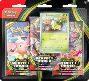 Track Stock of Pokemon Perfect Order 3Pk Booster Bundle