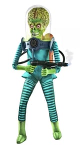 Track Stock of 6 Ft 6 In Martian Warrior Animatronic