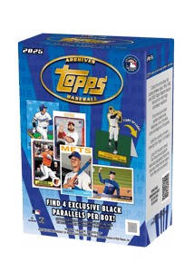 Track Stock of 2025 Topps Archives Baseball - Value Box Track Stock of 2025 Topps Archives Baseball - Value Box