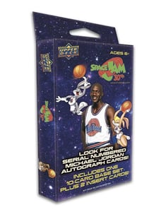 Track Stock of Upper Deck Space Jam 30th Anniversary Hanger Box