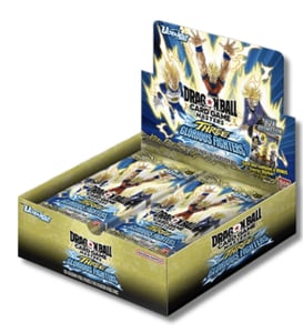 Track Stock of Dragon Ball : 3 Glorious Fighters Booster Box (B30) Track Stock of Dragon Ball : 3 Glorious Fighters Booster Box (B30)