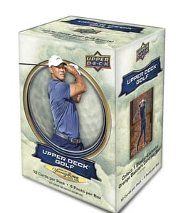 Track Stock of 2026 Upper Deck Golf Trading Card Blaster Box 