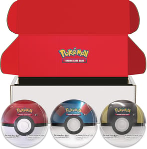 Track Stock of Pokemon Ball Tin 3-Pack Bundle 2024 Amazon Exclusive