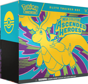 Track Stock of Pokemon Ascended Heroes Elite Trainer Box