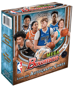 Track Stock of 2025-26 Bowman Basketball Mega Box Track Stock of 2025-26 Bowman Basketball Mega Box