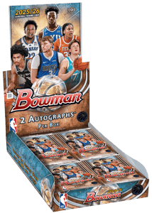 Track Stock of 2025-26 Bowman Basketball Hobby Box Track Stock of 2025-26 Bowman Basketball Hobby Box