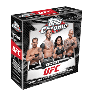 Track Stock of 2026 Topps Chrome UFC Mega Box Track Stock of 2026 Topps Chrome UFC Mega Box