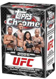Track Stock of 2026 Topps Chrome UFC Value Box Track Stock of 2026 Topps Chrome UFC Value Box