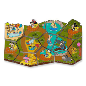 Track Stock of The Many Adventures of Winnie the Pooh Mystery Pin Blin