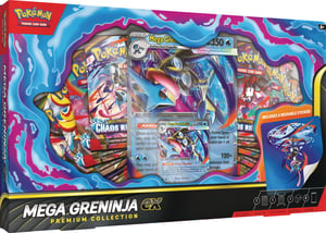 Track Stock of Pokemon Mega Greninja ex Premium Collection