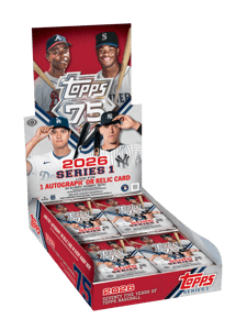 Track Stock of 2026 Topps Series 1 Baseball Hobby Box Track Stock of 2026 Topps Series 1 Baseball Hobby Box