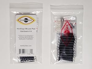 Track Stock of HovErgo Mouse Pad Hardware Kit - Non-3D Printed Parts