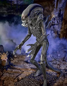 Track Stock of 6 Ft 8 In Alien Xenomorph Animatronic