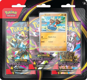 Track Stock of Pokemon Pitch Black 3-pack Blister