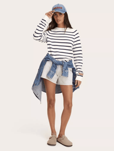 Track Stock of Women's Rollneck Striped Pullover Sweater