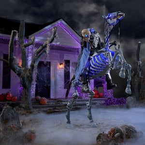 Track Stock of 8.5 FT Grave & Bones Giant-Sized Knight Frostbane