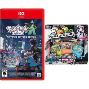 Track Stock of Pokemon Z-A NS2 + Poster Collection Combo