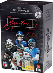 Track Stock of 2025 Topps Signature Class Football Value Box Track Stock of 2025 Topps Signature Class Football Value Box