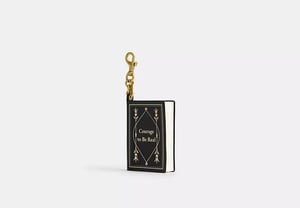 Track Stock of Notebook Bag Charm - Courage to Be Real