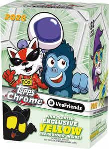 Track Stock of 2026 Topps Chrome VeeFriends - Value Box Track Stock of 2026 Topps Chrome VeeFriends - Value Box