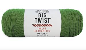 Track Stock of Big Twist Value Yarn