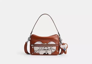 Track Stock of Coach Brain Dead Dakota Crossbody Bag With Kachi Mouse