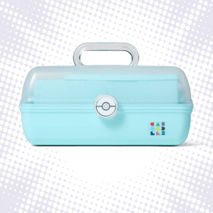 Track Stock of Pokemon Caboodles Case Clear Sparkle/Light Blue Track Stock of Pokemon Caboodles Case Clear Sparkle/Light Blue
