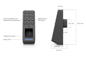 Track Stock of Unifi : G3 Reader Fingerprint