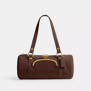 Track Stock of Coach Kisslock Barrel Bag