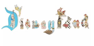 Track Stock of Disneyland 70th Anniversary Collection Boxed Pin Set