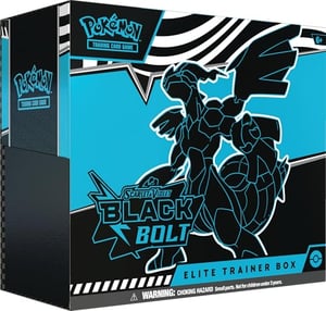 Track Stock of Pokemon Black Bolt Elite Trainer Box