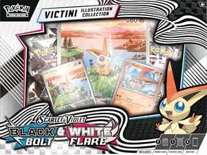 Track Stock of Pokemon Unova Victini Illustration Collection