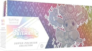 Track Stock of Pokemon Prismatic Evolutions Super Premium Collection