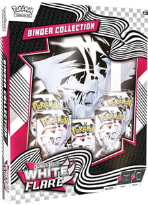 Track Stock of Pokemon Scarlet & Violet White Flare Binder Collection
