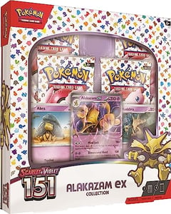 Track Stock of Pokemon Scarlet & Violet 151 - Alakazam Ex Box