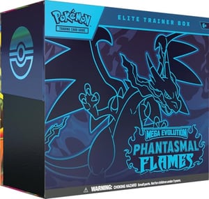 Track Stock of Pokemon Phantasmal Flames Elite Trainer Box