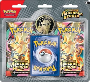 Track Stock of Pokemon Ascended Heroes 2-pack Blister