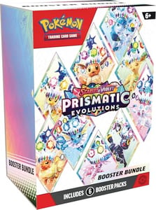 Track Stock of Pokemon Prismatic Evolutions - Booster Bundle