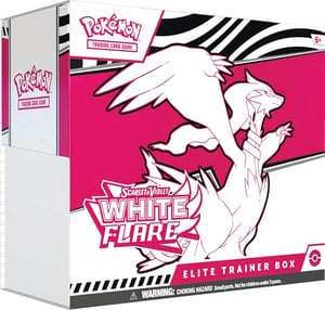 Track Stock of Pokemon White Flare Elite Trainer Box