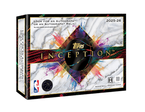 Track Stock of 2025-26 Topps Inception Basketball Hobby Box Track Stock of 2025-26 Topps Inception Basketball Hobby Box