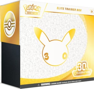 Track Stock of Pokemon 30th Celebration Elite Trainer Box