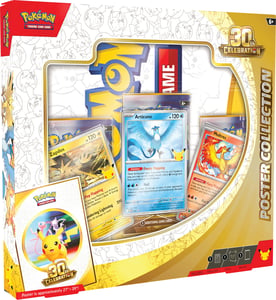 Track Stock of Pokemon 30th Celebration Poster Collection