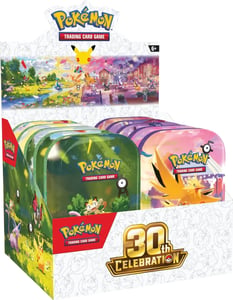 Track Stock of Pokemon 30th Celebration Day & Night Mini Tins