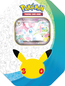 Track Stock of Pokemon 30th Celebration Tin