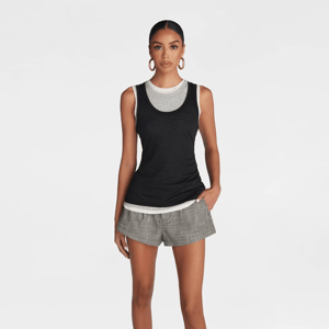 Track Stock of KBB by KAHLANA Women's The Layered Tank Top