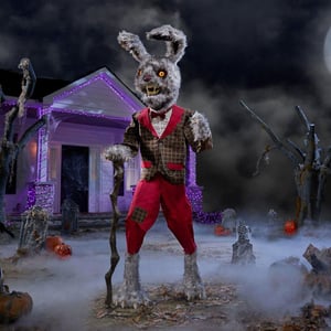 Track Stock of 7 FT Wicked Woods Animated LED Horrifying Hops