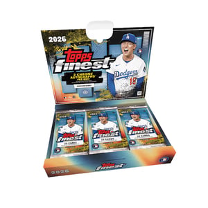 Track Stock of 2026 Topps Finest Baseball Hobby Box Track Stock of 2026 Topps Finest Baseball Hobby Box