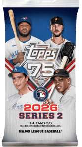 Track Stock of 2026 Topps Series 2 MLB Pack Track Stock of 2026 Topps Series 2 MLB Pack