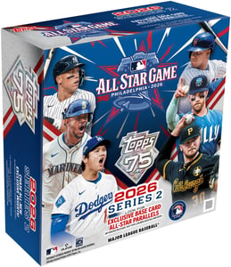 Track Stock of 2026 Topps Series 2 Baseball All Star Game Mega Box Track Stock of 2026 Topps Series 2 Baseball All Star Game Mega Box